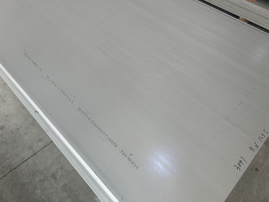 Monel 400 2mm Brushed Stainless Steel Sheet  Strong And Hard Rolling