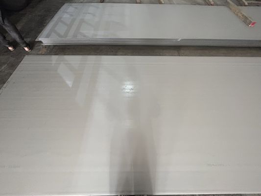 Corrosion Resistant Flat Stainless Steel Sheet ASME 10mm Harsh Environments Custom