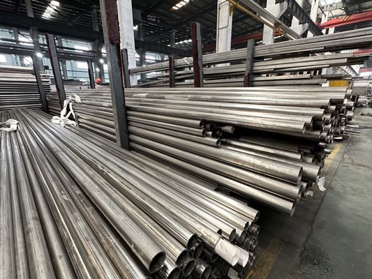 Natural Silver Stainless Steel Threaded Pipe 150mm Corrosion Resistant