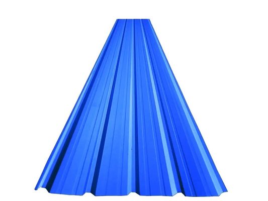 DX51D PPGI Corrugated Sheet 4.0mm  Cladding Color Coated Steel Sheet