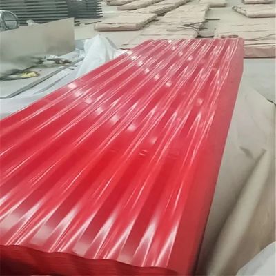 DX51D PPGI Corrugated Sheet 4.0mm  Cladding Color Coated Steel Sheet