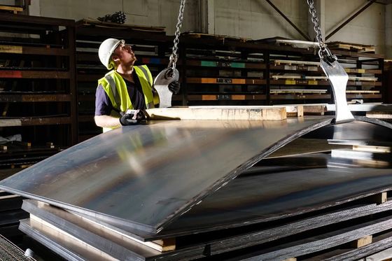 Galvanized High Carbon Steel Plate 400mm ASTM A36 Corrosion Resistance