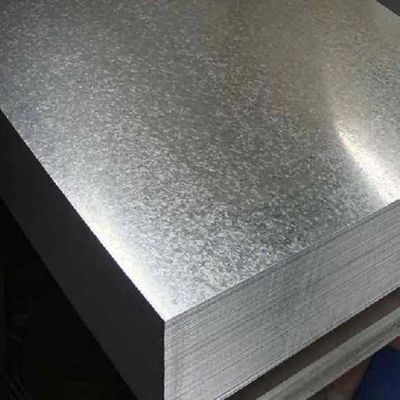 Durable Cutting Galvanized Steel Plate 6.0mm Boiler CGCC  For Building Construction