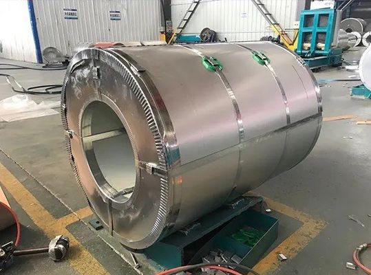 Zinc Coated Galvanized Steel Products 508mm Galvanized Coil Rust Resistance
