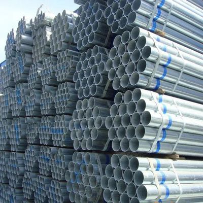 ERW Round Galvanized Steel Pipe 27mm EMT 2 Inch Welding Coated