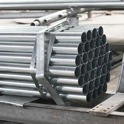 ERW Round Galvanized Steel Pipe 27mm EMT 2 Inch Welding Coated