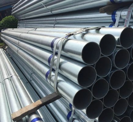 Heavy Duty Hot Dip Galvanized Steel Pipe  165mm Structural Painting