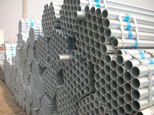 EMT Bending Galvanised Steel Water Pipe 165mm Industrial Galvanized Pipe
