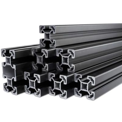 6000 Series 2020 Aluminum Profile T6 Different Shape Customized Angle Extrusion