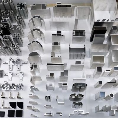 6000 Series 2020 Aluminum Profile T6 Different Shape Customized Angle Extrusion