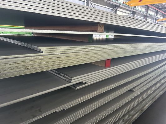 1D 2b Finish Stainless Steel Sheet 200mm Galvanized For Construction Chemical