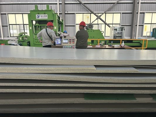 Hot Rolled Stainless Steel Polished Sheet 6mm  Brushed Steel Sheet Cutting