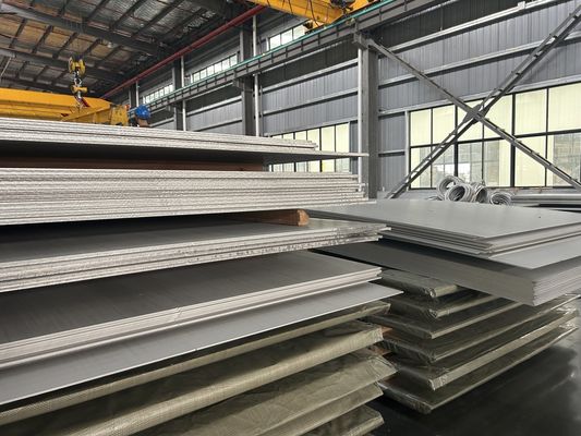 8k Heat Resistant Stainless Steel Sheet 0.3mm Brushed  Hot Rolled Rustproof