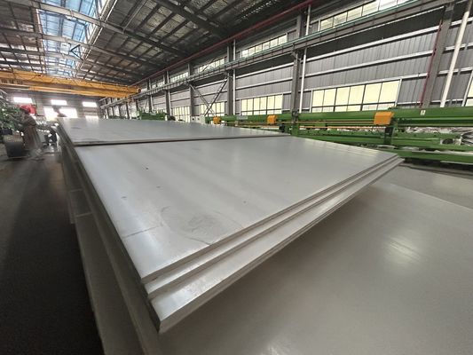 8k Heat Resistant Stainless Steel Sheet 0.3mm Brushed  Hot Rolled Rustproof