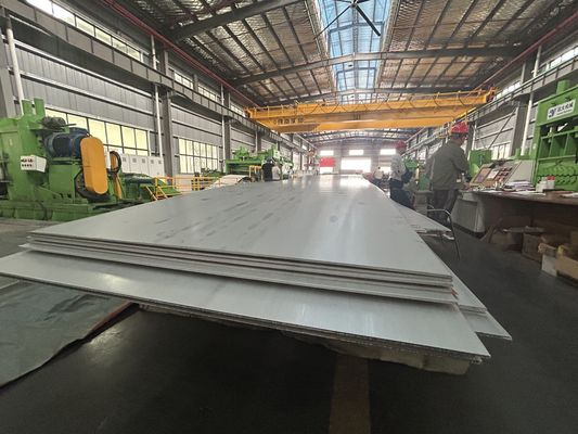 Hot Rolled Stainless Steel Polished Sheet 6mm  Brushed Steel Sheet Cutting
