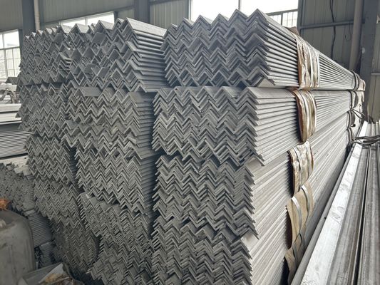 L Polished Stainless Steel Angle Bar 5.8m Hot Rolled JIS For Building Beams