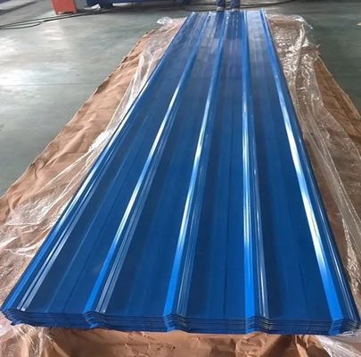 Anti Scratch PPGI Sheet 1500mm DIN Mid Hard fireproof Pre Painted Metal Roofing